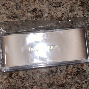 Champagne wedding ribbon